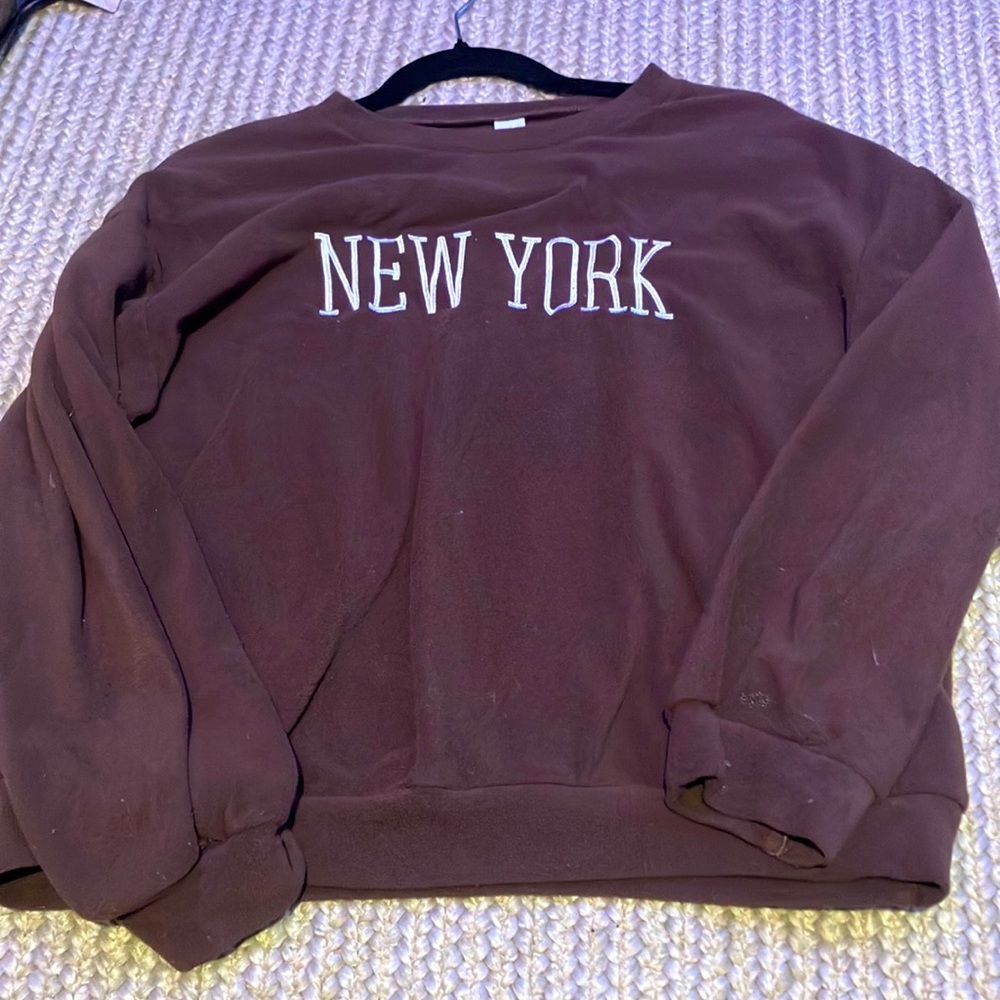 New York crewneck